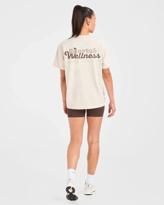 Sports Wellness oversized T-shirt