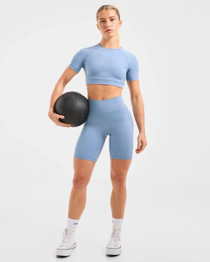Staple fietskorte broek