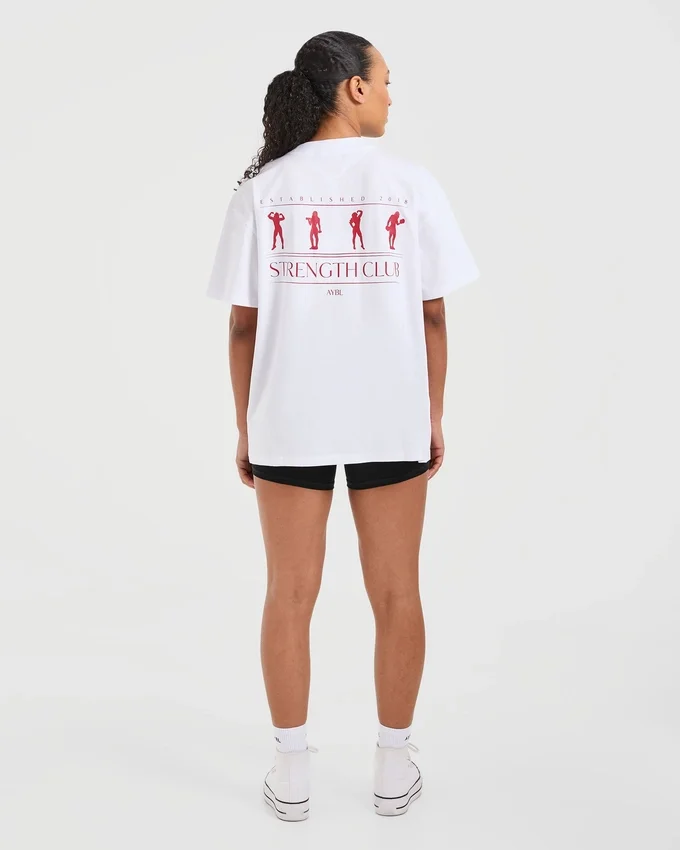 Strength Club oversized T-shirt