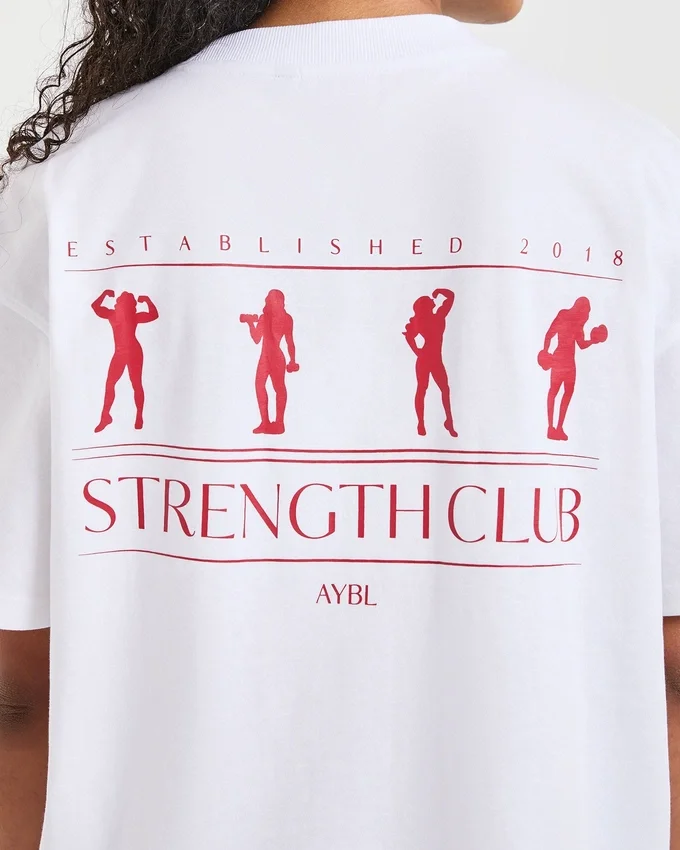 Strength Club oversized T-shirt