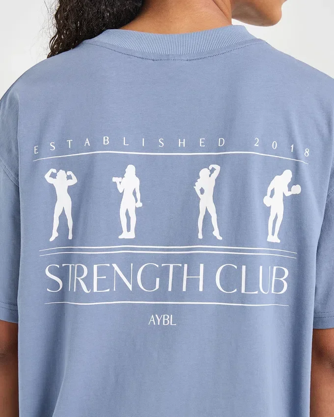 Strength Club oversized T-shirt