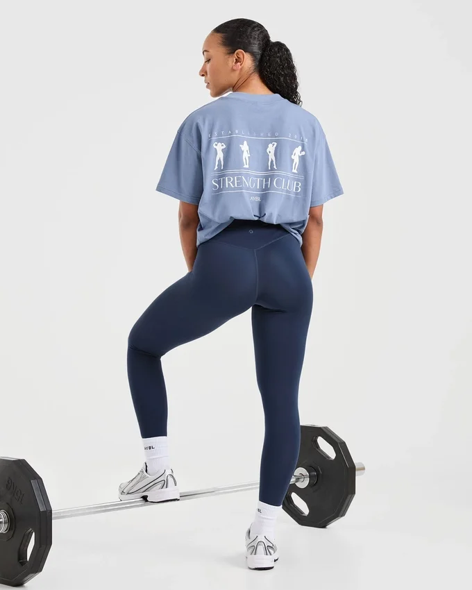 Strength Club oversized T-shirt