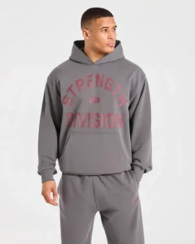 Strength Division oversized hoodie