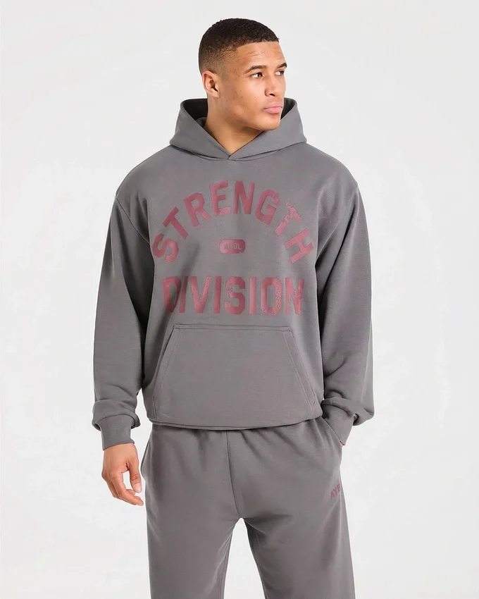 Strength Division oversized hoodie