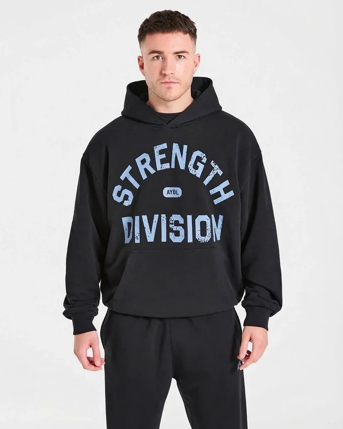 Strength Division oversized hoodie