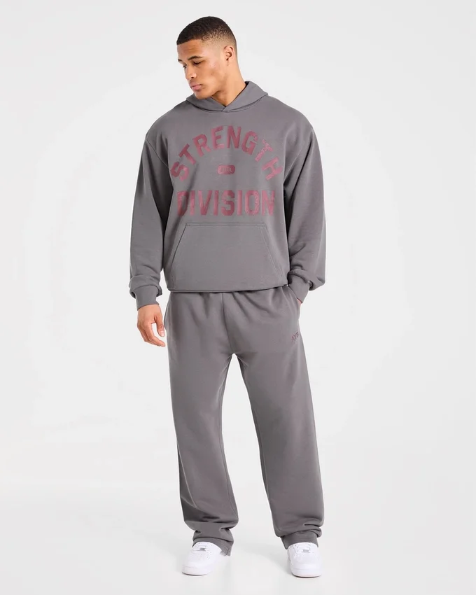 Strength Division oversized hoodie