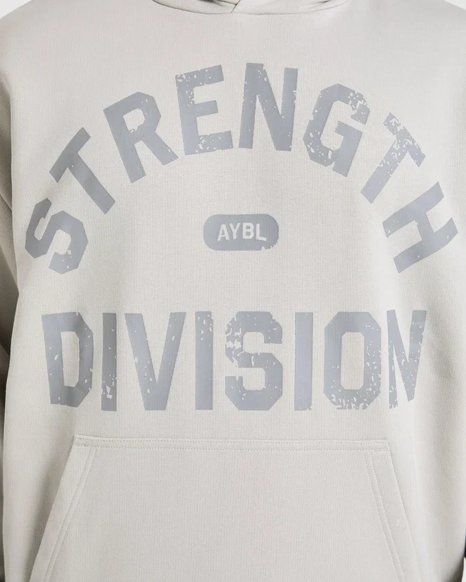 Strength Division oversized hoodie