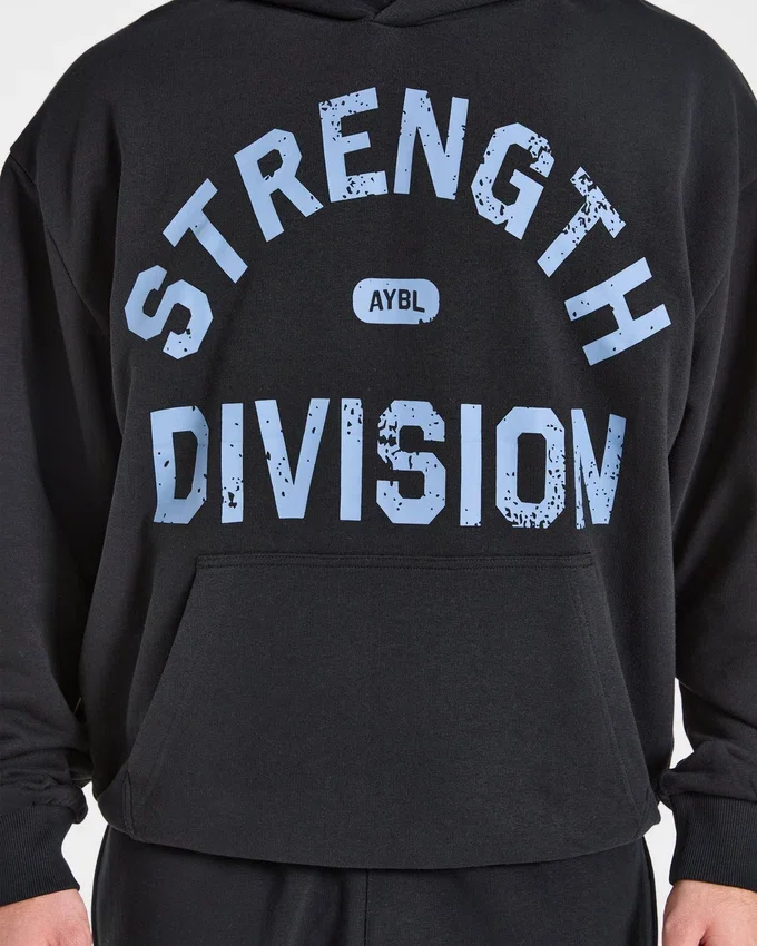 Strength Division oversized hoodie