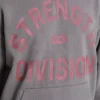 Strength Division oversized hoodie