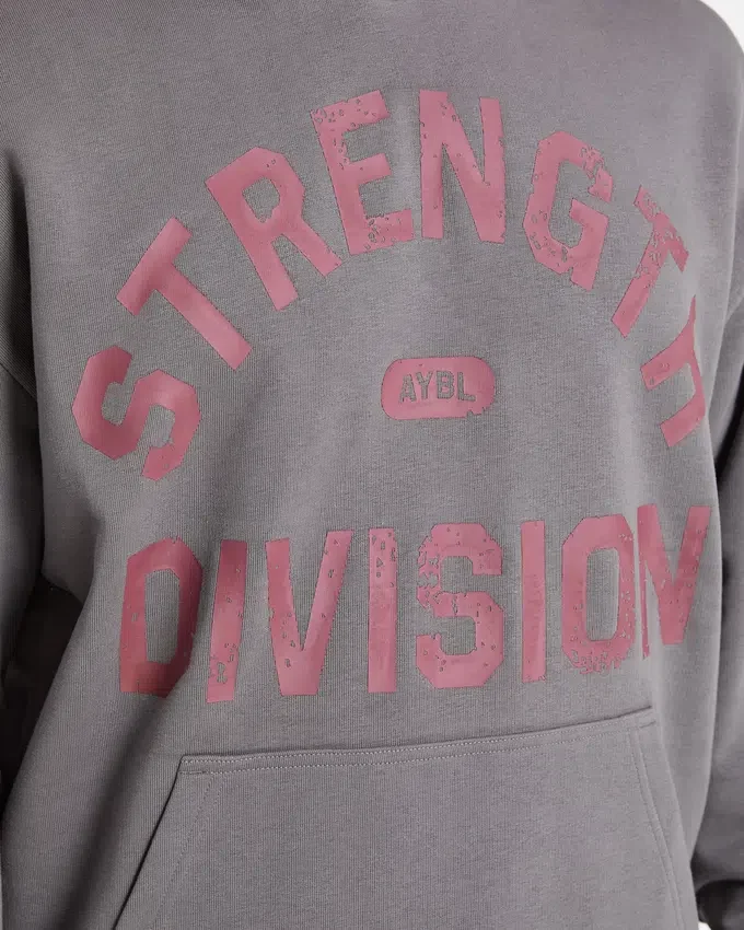 Strength Division oversized hoodie