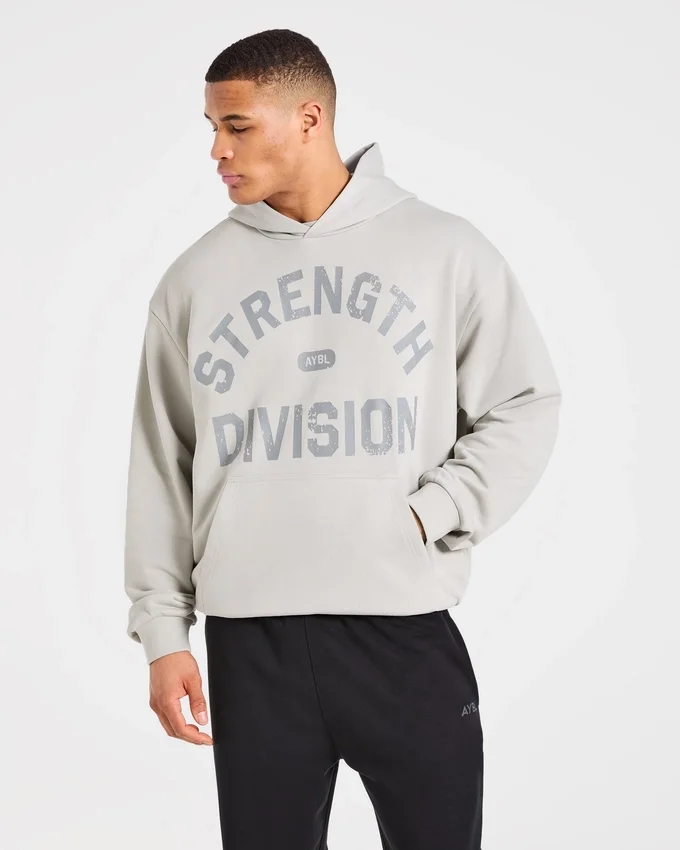 Strength Division oversized hoodie