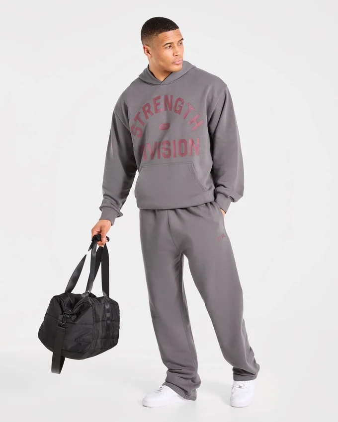 Strength Division oversized hoodie