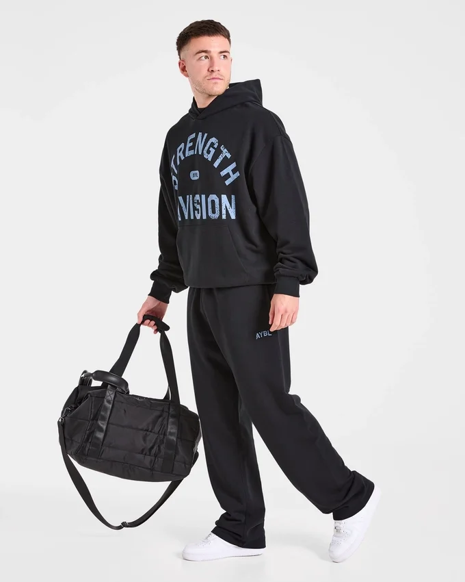 Strength Division oversized Joggingbroeken met rechte pijpen