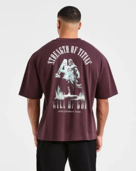 Strength Of Titans oversized T-shirt