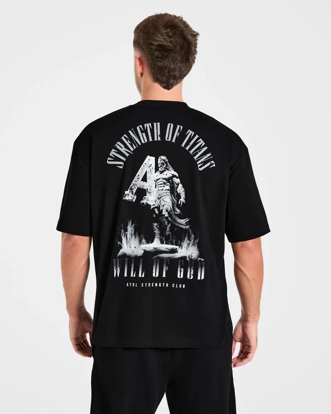 Strength Of Titans oversized T-shirt