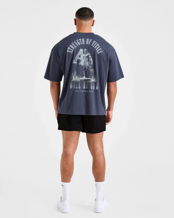 Strength Of Titans oversized T-shirt