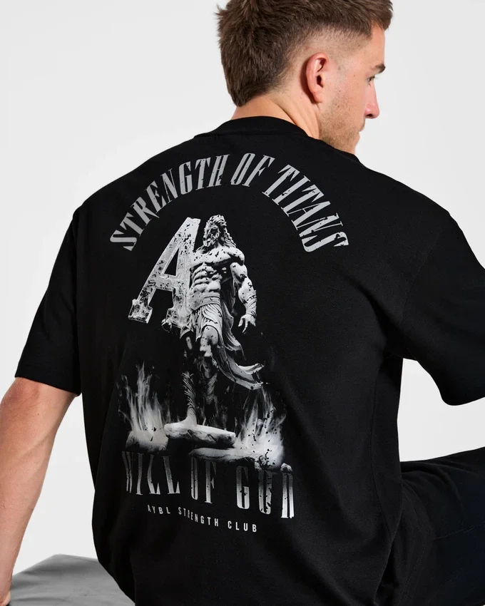 Strength Of Titans oversized T-shirt