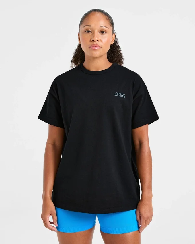 'Strength Starts Here' oversized T-shirt
