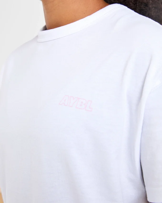 'Strength Starts Here' oversized T-shirt