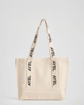 Tote-tas met merkband