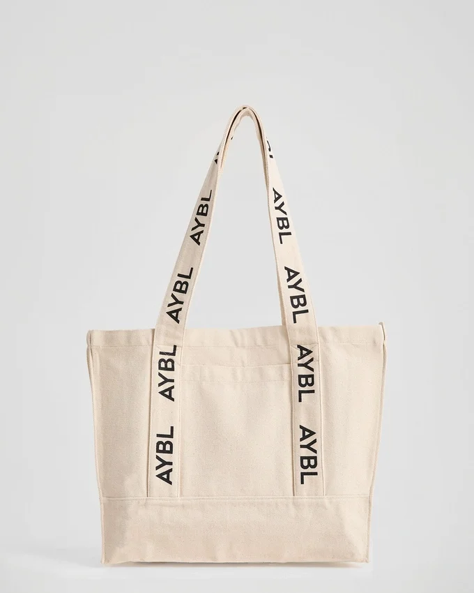 Tote-tas met merkband
