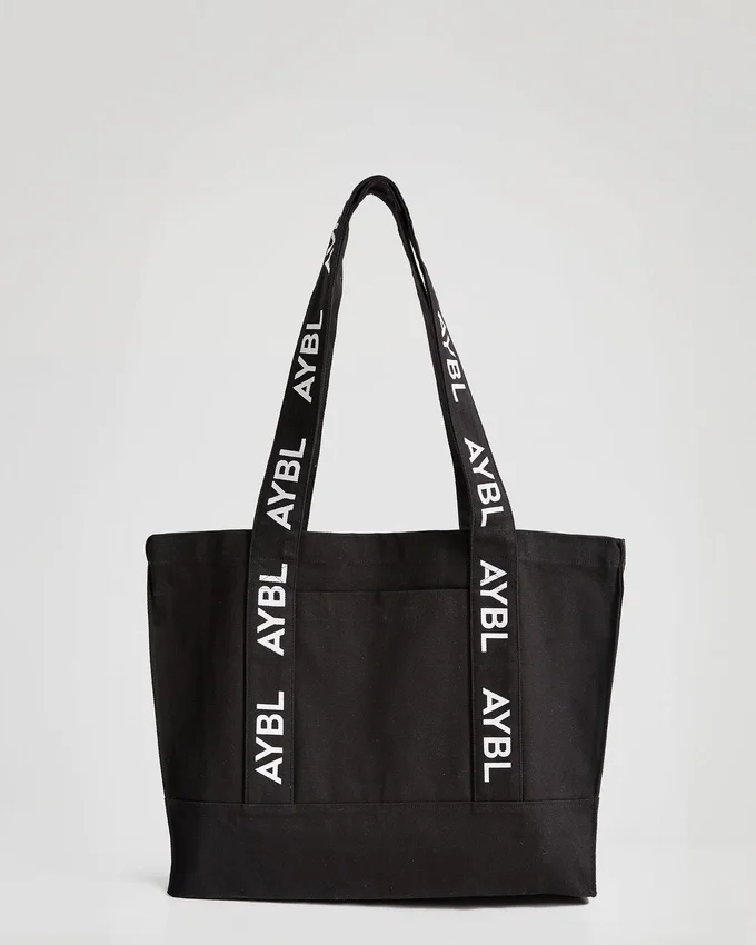 Tote-tas met merkband