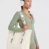Tote-tas met merkband