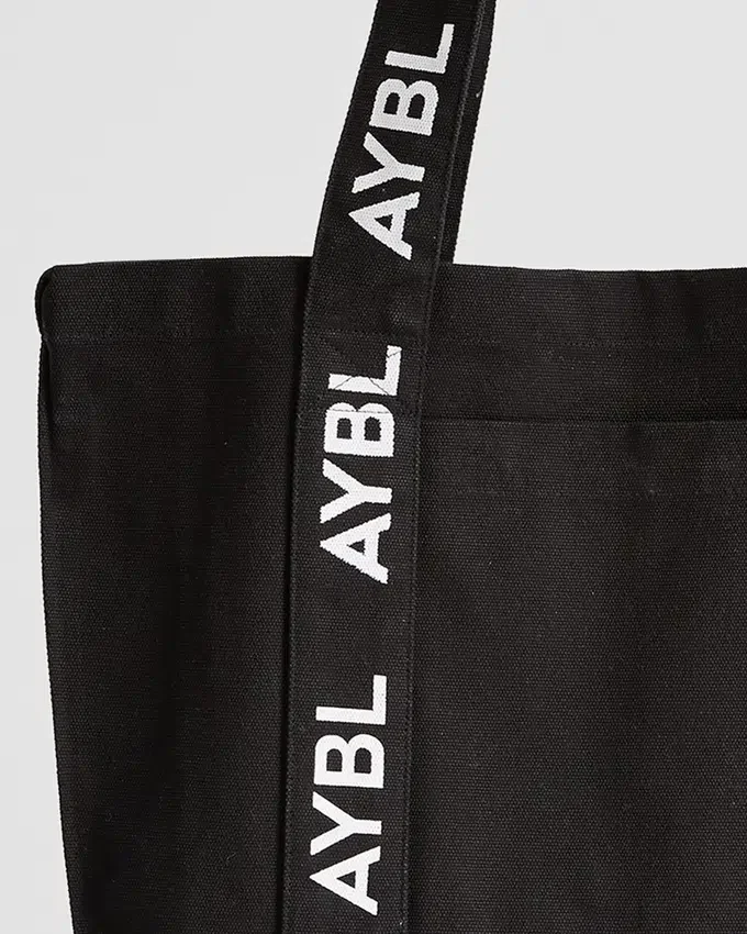 Tote-tas met merkband