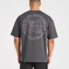 Training Dept. Illustration oversized T-shirt