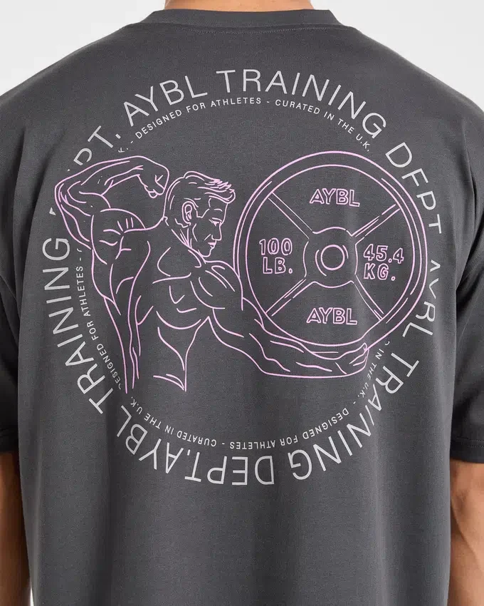 Training Dept. Illustration oversized T-shirt
