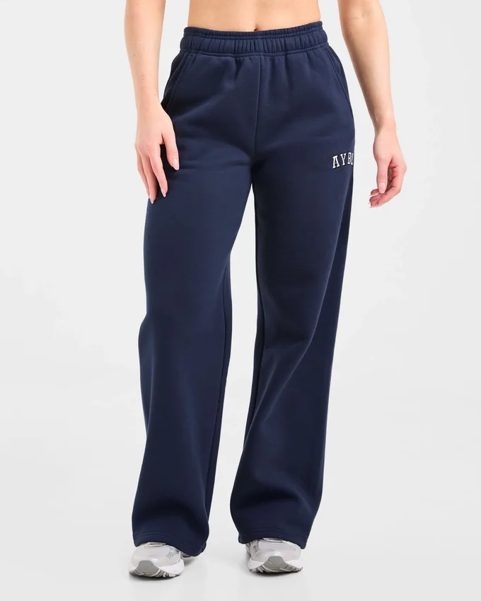 Varsity 2.0 oversized Joggingbroek met rechte pijpen