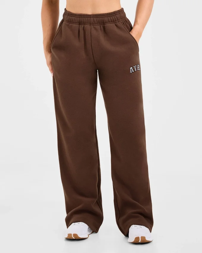Varsity 2.0 oversized Joggingbroek met rechte pijpen