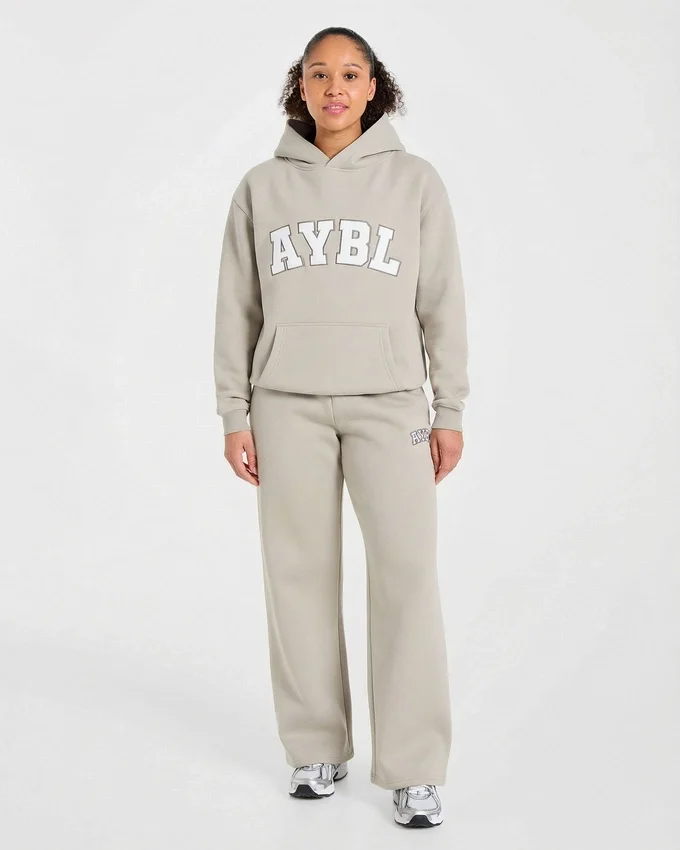 Varsity 2.0 oversized Joggingbroek met rechte pijpen