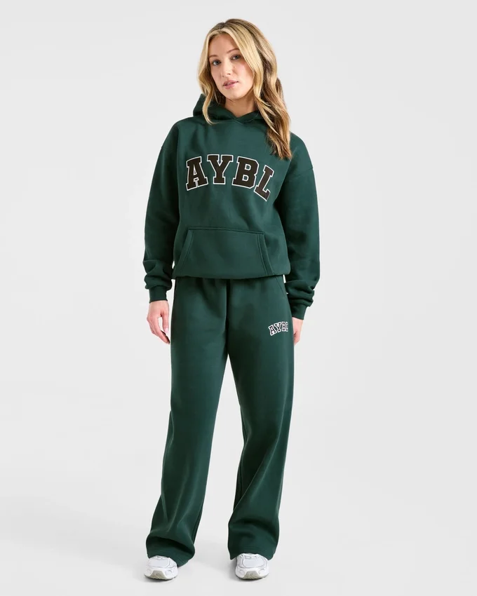 Varsity 2.0 oversized Joggingbroek met rechte pijpen