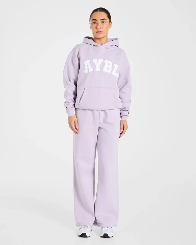 Varsity 2.0 oversized Joggingbroek met rechte pijpen