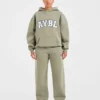 Varsity 2.0 oversized Joggingbroek met rechte pijpen