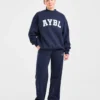 Varsity 2.0 oversized Joggingbroek met rechte pijpen