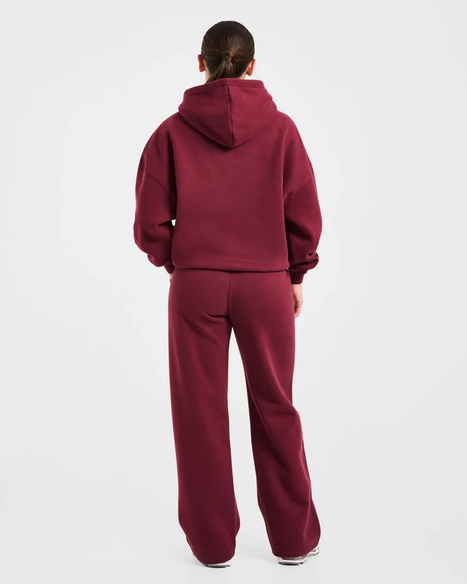 Varsity 2.0 oversized Joggingbroek met rechte pijpen