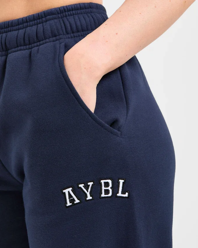 Varsity 2.0 oversized Joggingbroek met rechte pijpen