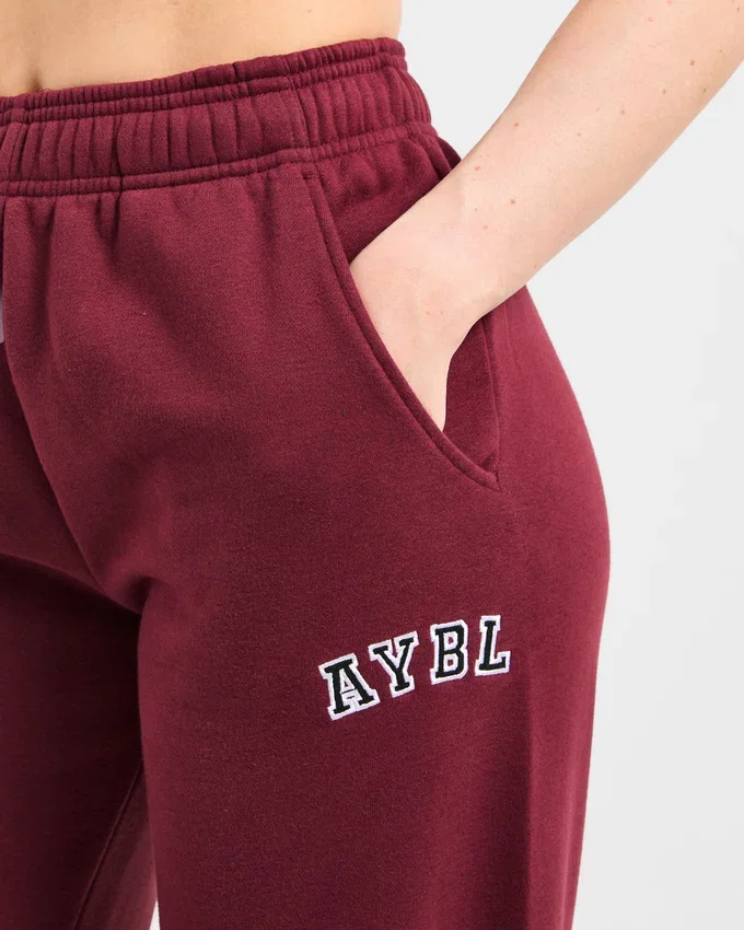 Varsity 2.0 oversized Joggingbroek met rechte pijpen