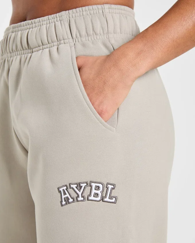 Varsity 2.0 oversized Joggingbroek met rechte pijpen