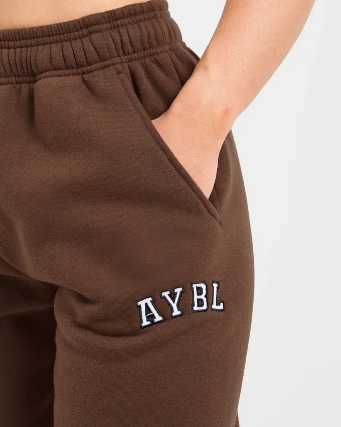 Varsity 2.0 oversized Joggingbroek met rechte pijpen