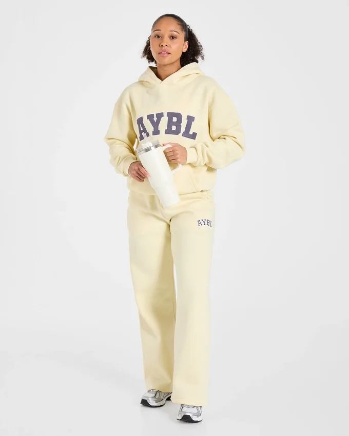 Varsity 2.0 oversized Joggingbroek met rechte pijpen