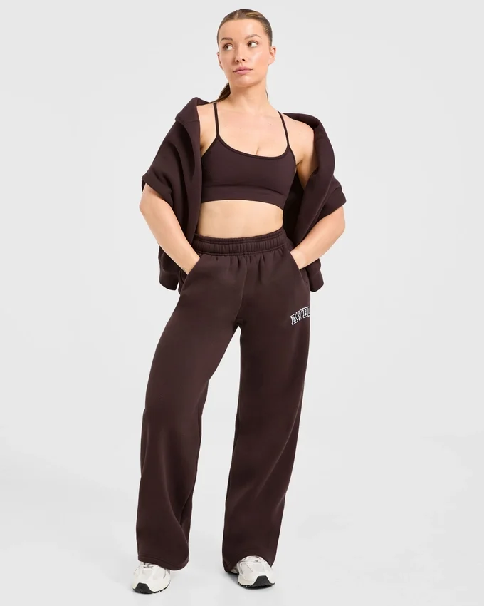 Varsity 2.0 oversized Joggingbroek met rechte pijpen