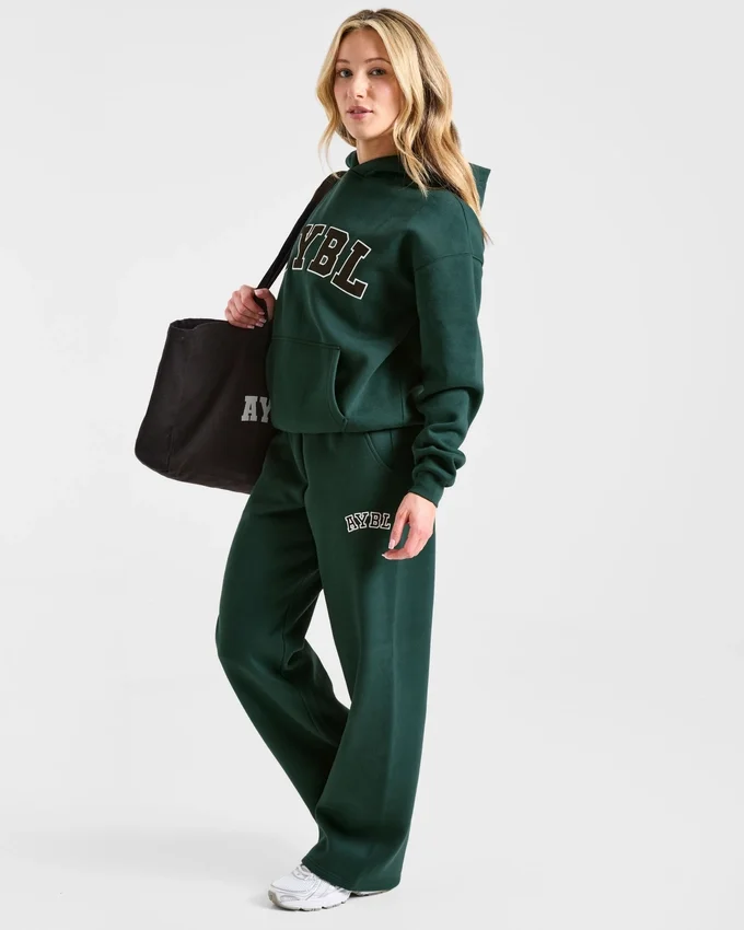 Varsity 2.0 oversized Joggingbroek met rechte pijpen
