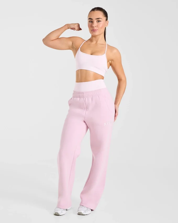 Varsity 2.0 oversized Joggingbroek met rechte pijpen