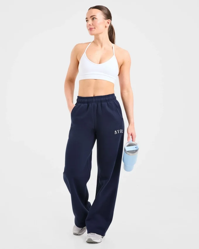 Varsity 2.0 oversized Joggingbroek met rechte pijpen