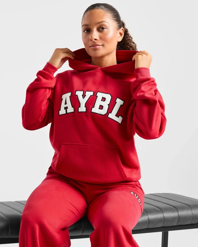 Varsity 2.0 oversized Joggingbroek met rechte pijpen