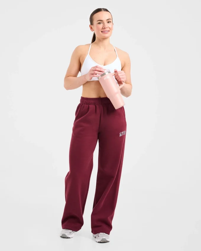 Varsity 2.0 oversized Joggingbroek met rechte pijpen