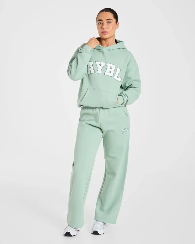 Varsity 2.0 oversized Joggingbroek met rechte pijpen